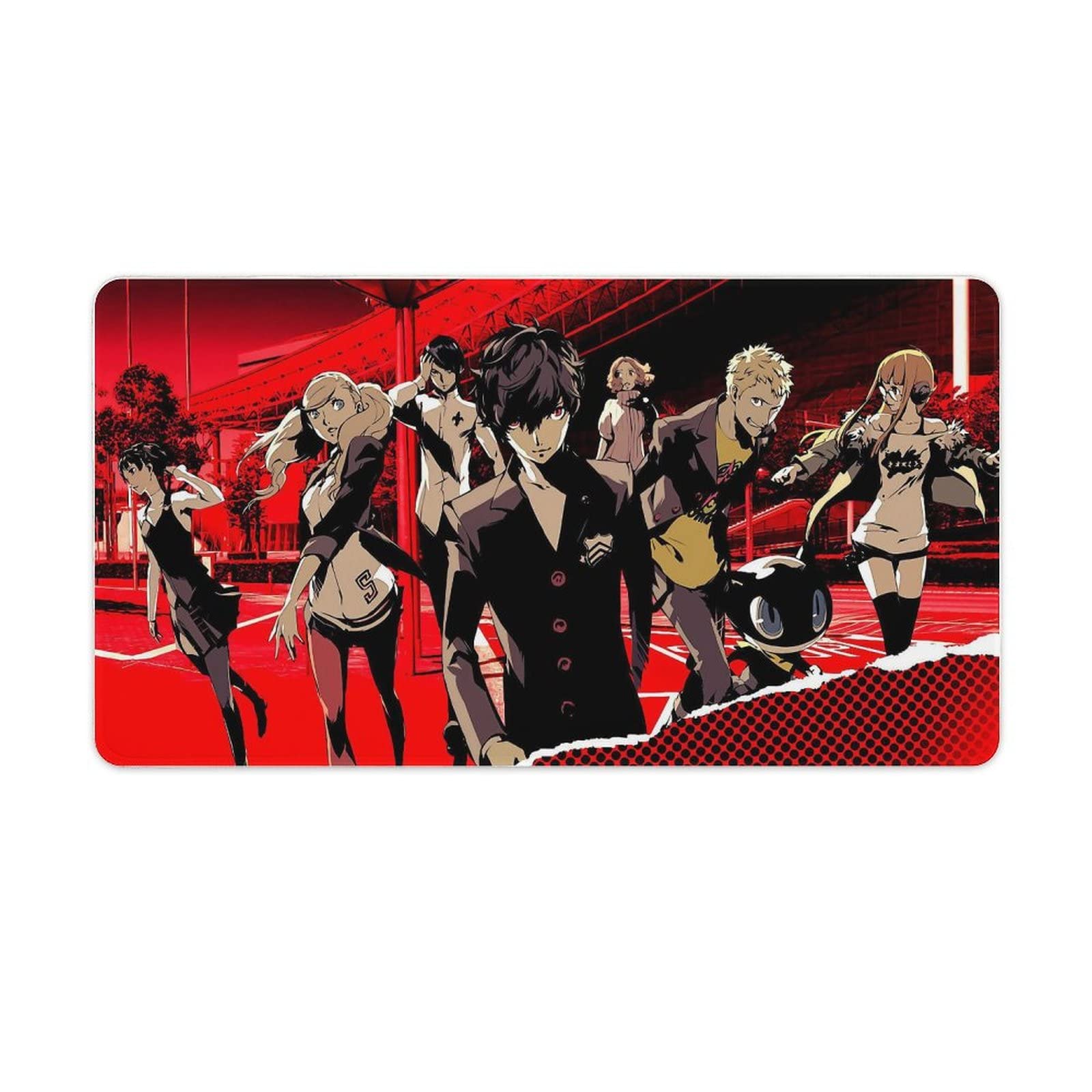 t*t様 ペルソナ5 プレイマット デスクマット Amazon | ペルソナ 大型マウスパッド デスクマット ゲーム オフィス