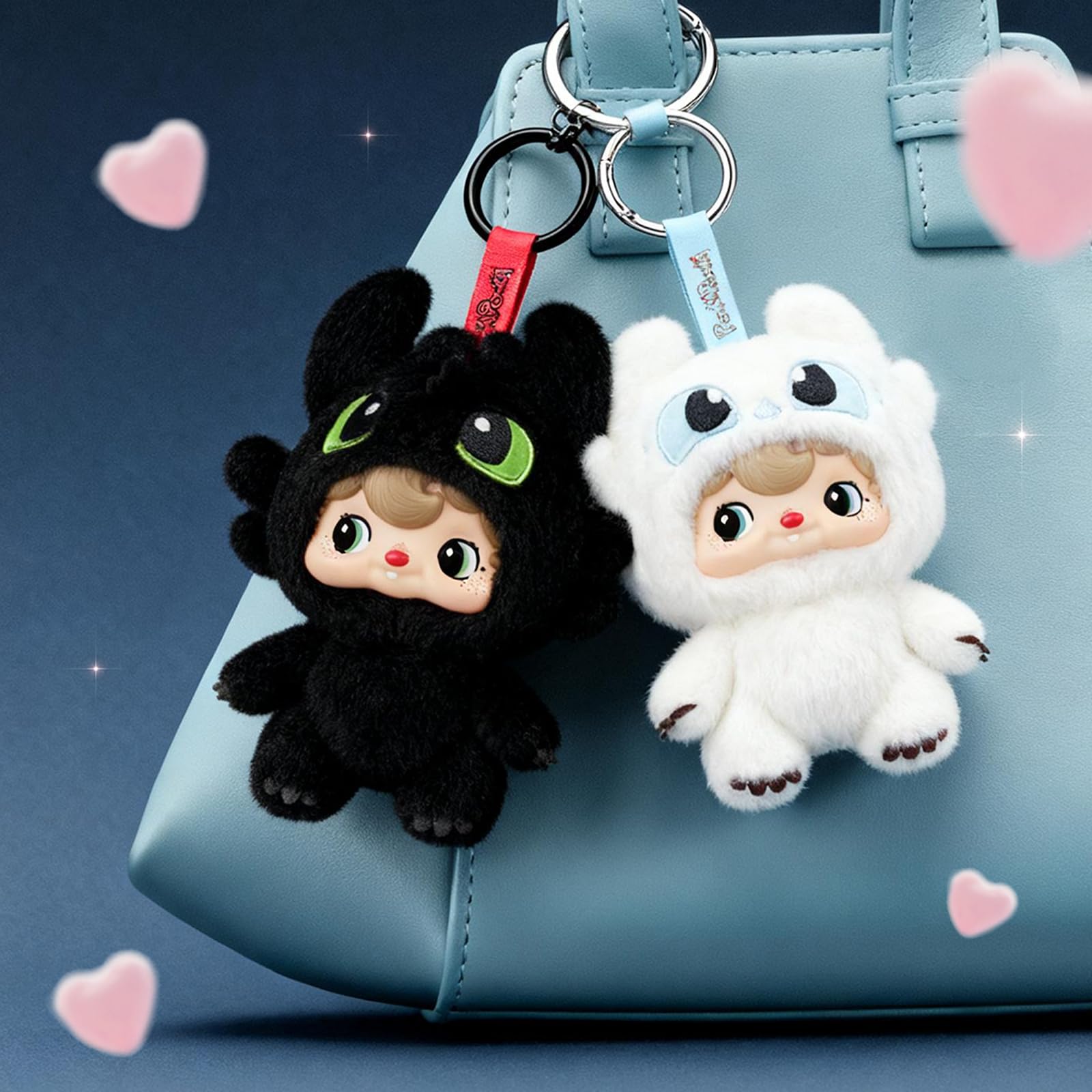 2個セット❣️ヒックとドラゴン ライトフューリー ぬいぐるみ キーホルダー Amazon | 52TOYS POUKA POUKA ×ヒックとドラゴン：ライトフューリー