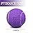 Walker Tennis Balls Precut Tennis Balls for Walkers 4PCS Walkers Legs Universal Precut Glide Balls, Heavy Duty Long Lasting Felt Pad Glide Coverings for Furniture Legs and Floor ProtectionPurple