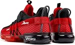 JMFCHI Garçons Sneakers Respirant Mesh Léger Garçon Chaussures de course Glissez sur Sneakers pour les garçons et les filles Sports Athletic Tennis Shoe(Petit enfant/Big Kid)