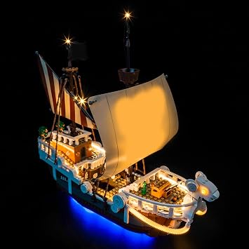 BrickBling Light Compatible with Lego One Piece The Going Merry Pirate Ship | LED Light Compatible with Lego 75639 -Excluding Model RC Version