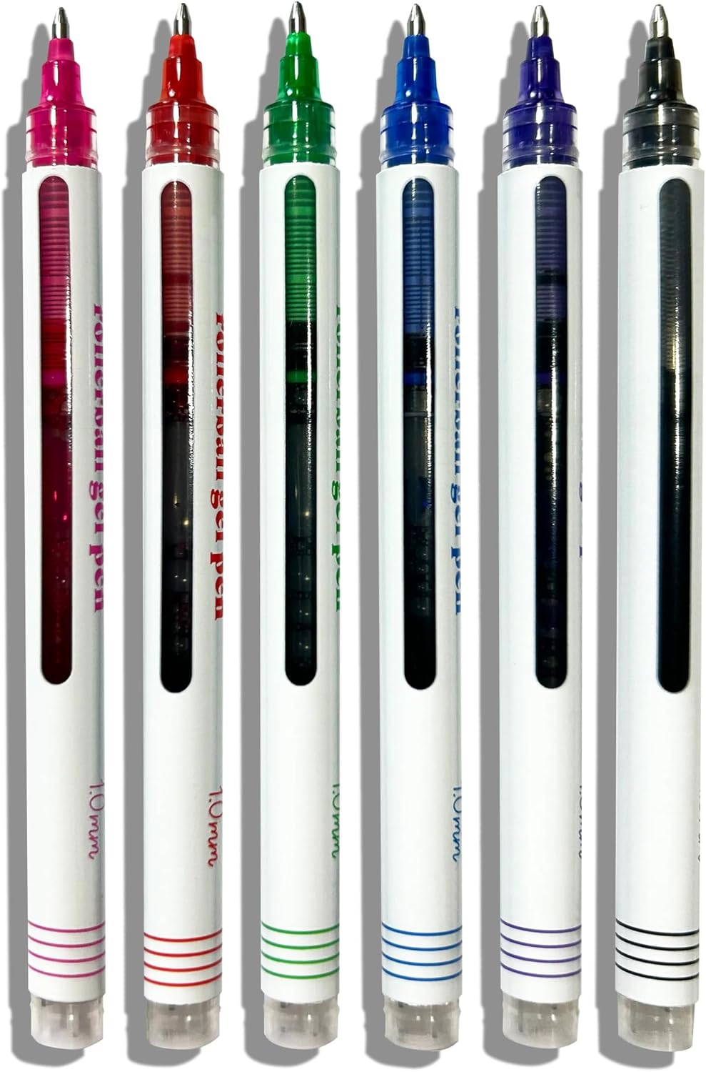 Ooly Seriously Smooth Rollerball Gel Pens, Set of 6, 1.0mm image 4
