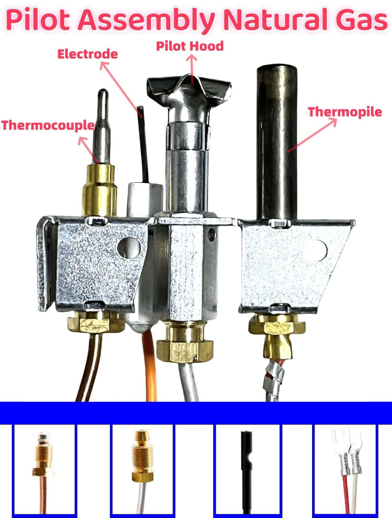 Hearth & Home Technologies Replacement Pilot Assembly, Natural Gas 4021 732