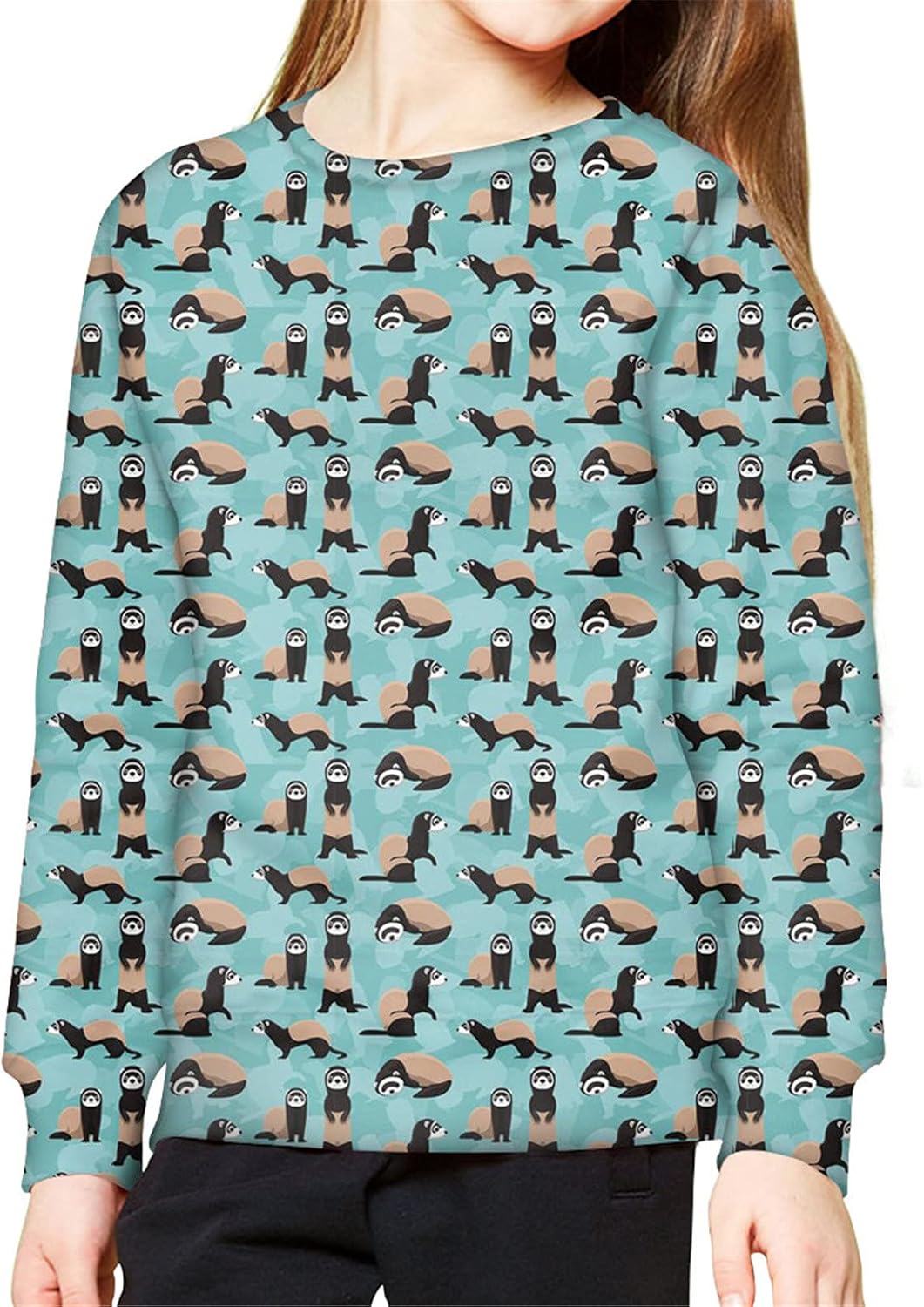 Upetstory Kids Sweatshirts Toddler Girls Boys Tops Long Sleeve Pullover Size S-XL: Clothing, Shoes & Jewelry