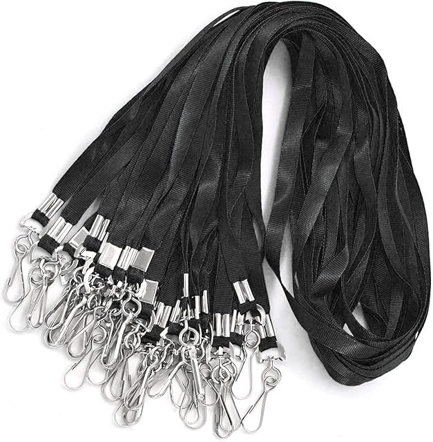 Bird Fiy Lanyards for Id Badges Bulk Flat Lanyard for ID Name Tags and Badge Holders