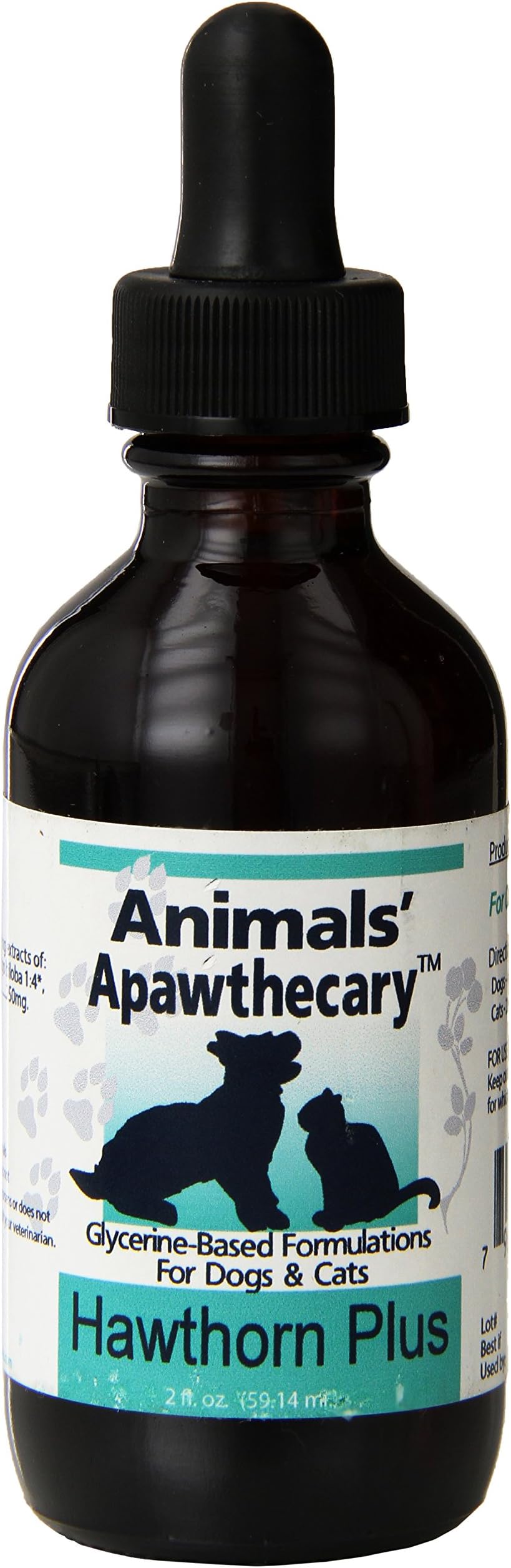 Hawthorn Plus Blend Dog Cat Herbal Remedy 2 oz