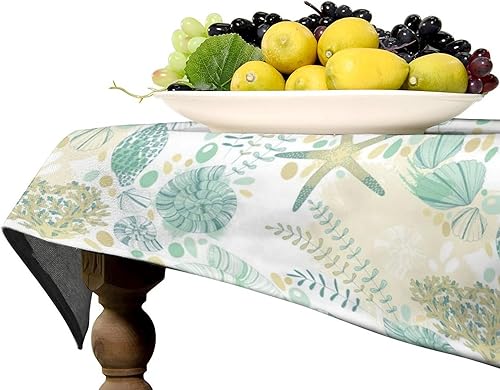 Miniatura 1429 de Mantel floral hippie, diseño retro de los años 70, naranja, rosa, azul, floral, bohemio, estampado estético de margaritas, para fiesta, picnic