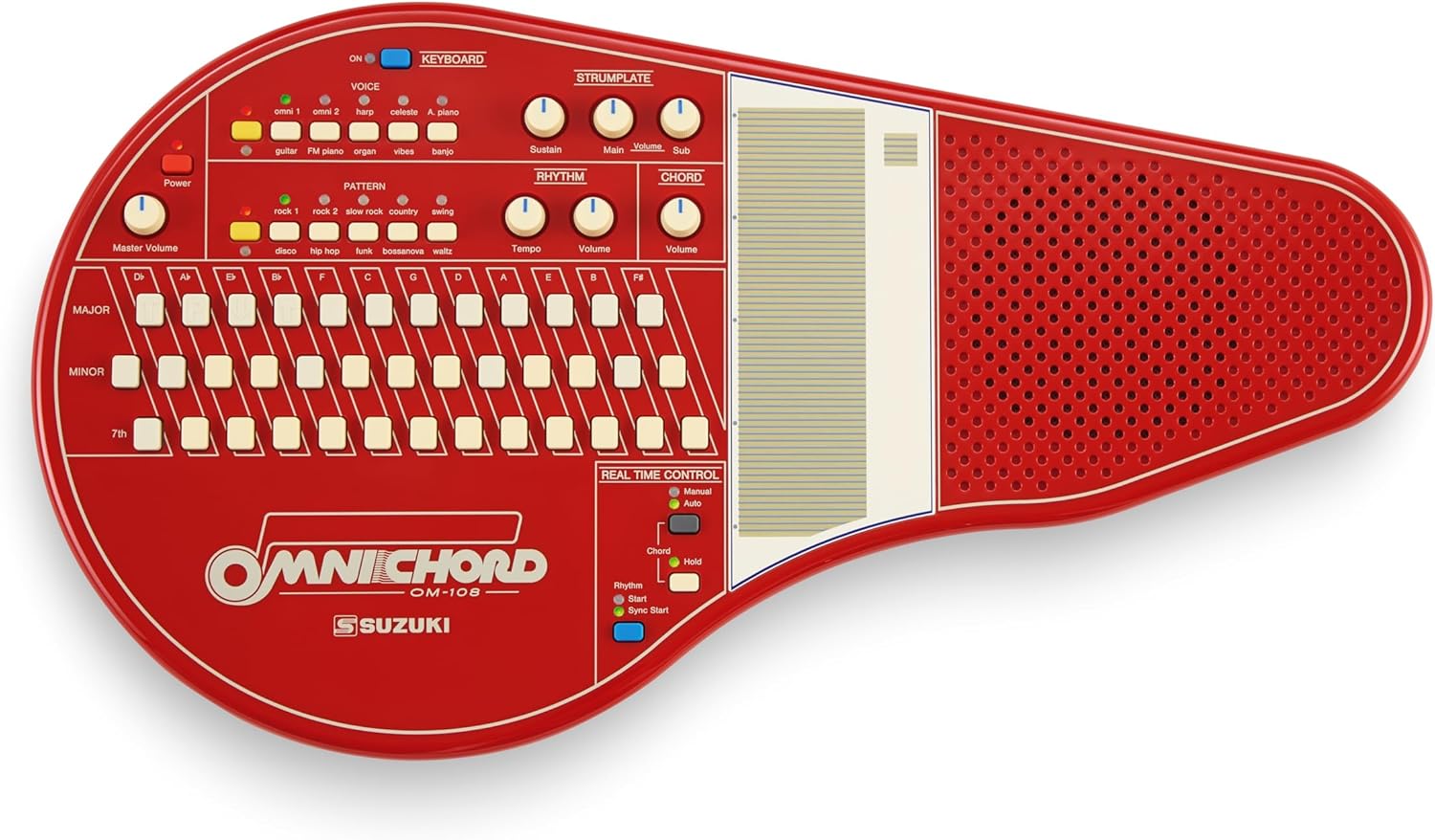 Suzuki OM-108 Omnichord, Red Limited Edition