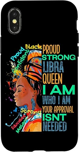 Miniatura 7 de iPhone 13 Pro Max Orgullosa Fuerte Libra Queen African Woman Black History Magic Case