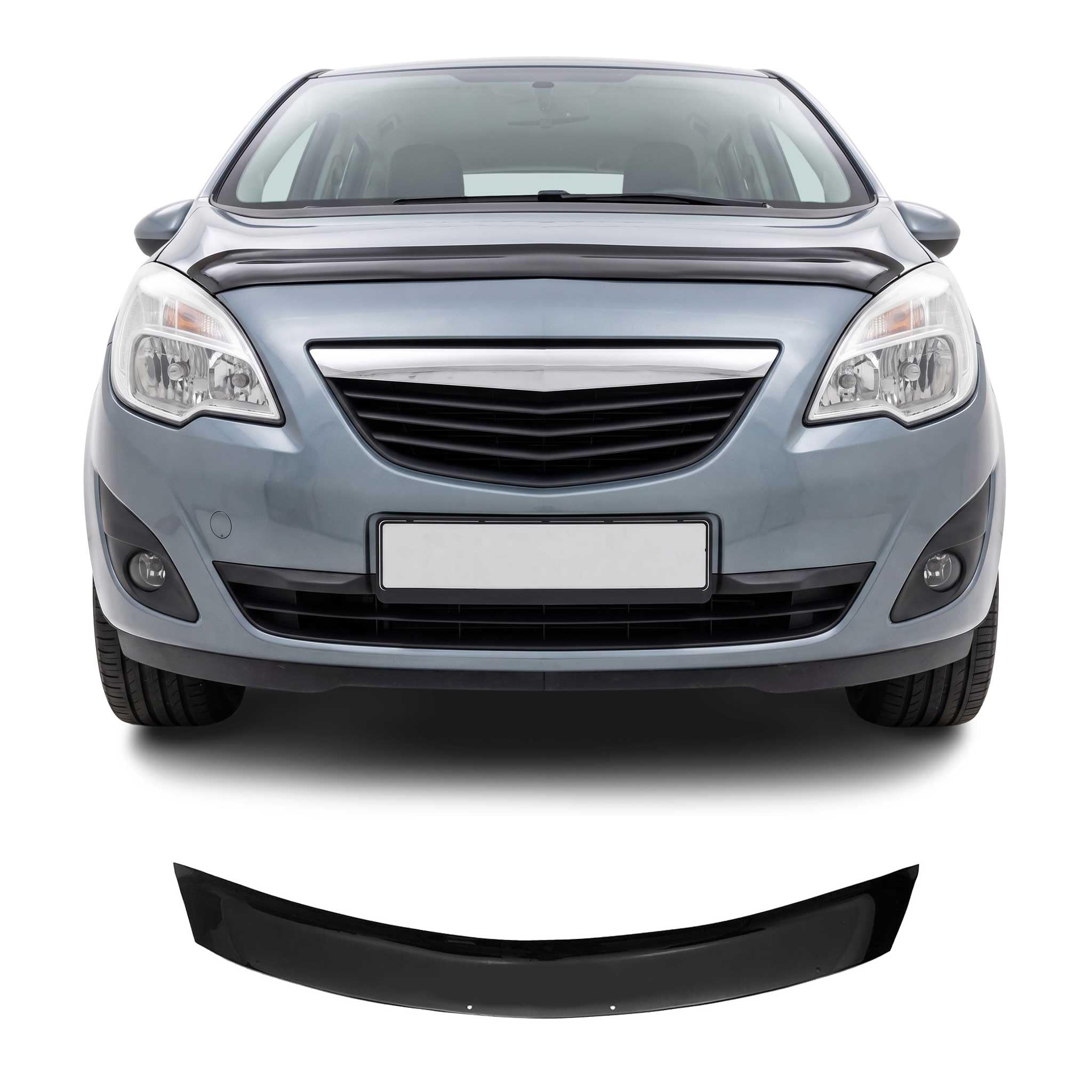 Déflecteur de capot Opel Meriva B idéal pour trajets vacances - 8