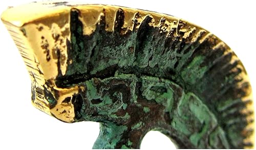 Miniatura 5 de IconsGr Museo de Bronce Griego Antiguo Réplica del Casco de Oficial Espartano (387)