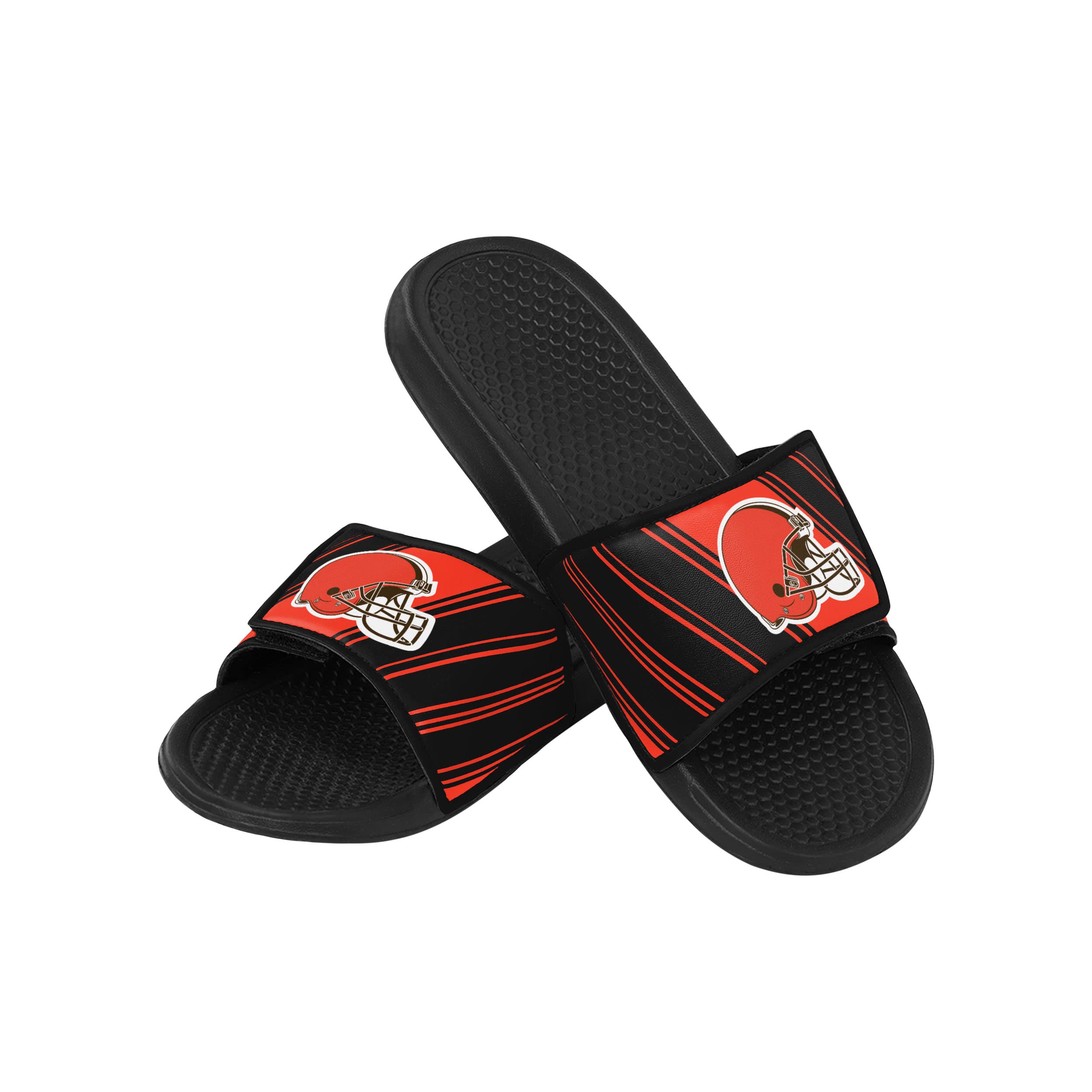 FOCO Los Angeles Rams NFL Mens Legacy Velcro Sport Slide - Version 2 - L