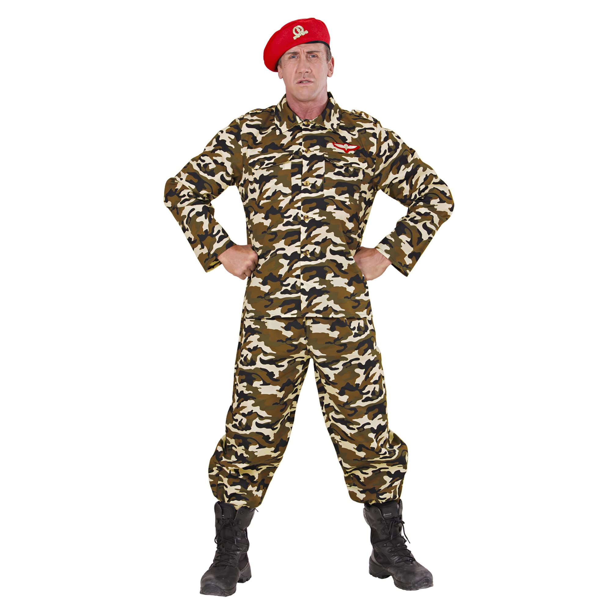 widmann-wdm95583 costume Adult Unisex, Green, wdm95583