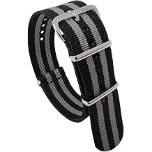 NATO Premium Classic Nylon Watch Strap Military Ballistic Watch Band 16mm 18mm 20mm 22mm 24mm Stainless Steel Hardware