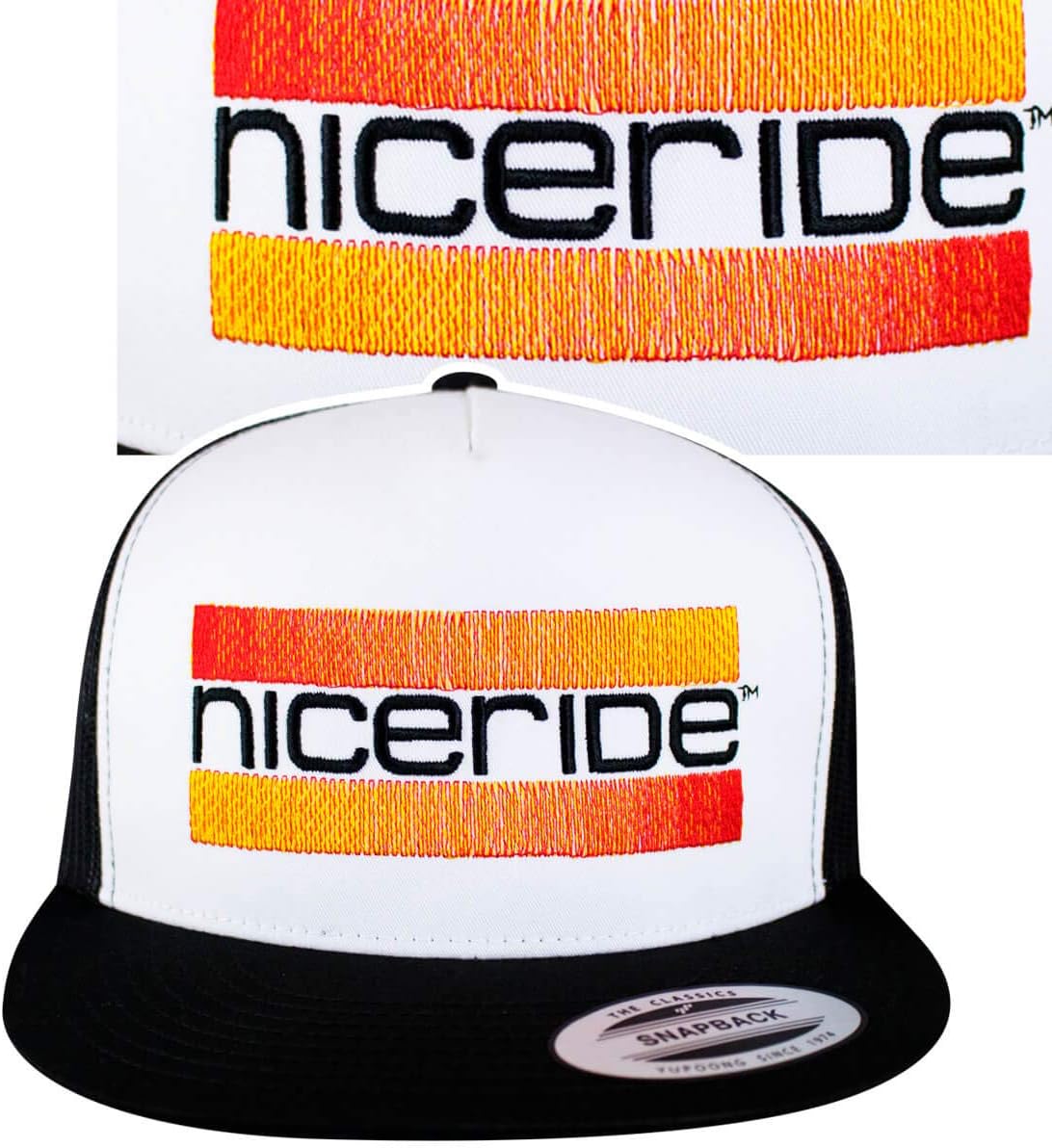 CALI Life Orange Trucker Classic Snapback Trucker Baseball Hat