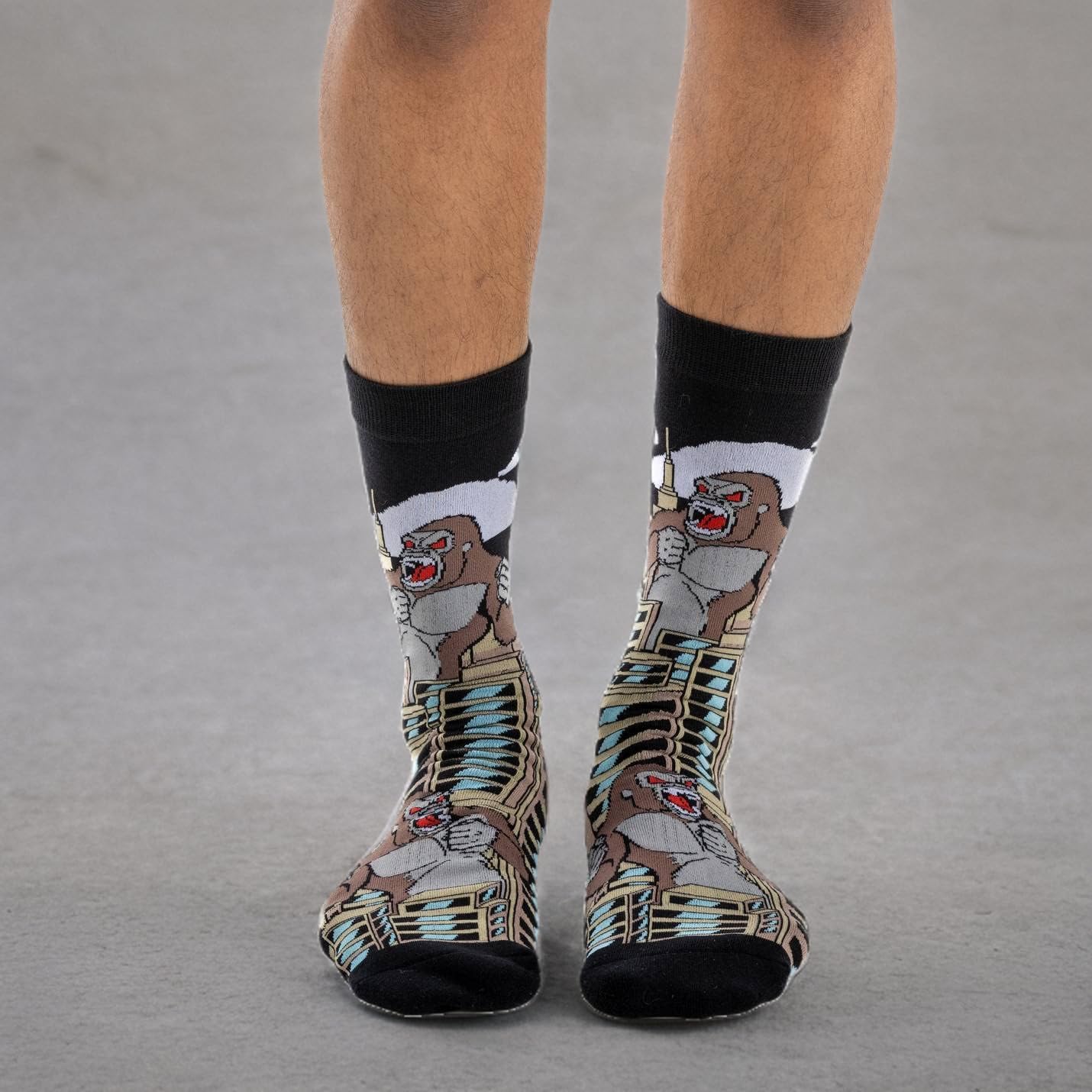 Good Luck Sock Men's King Kong Socks, Adult, Shoe Size 8-13 - Image 4