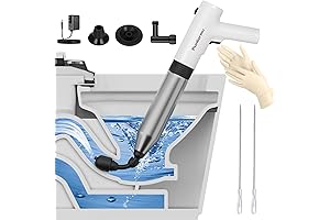 Puniarmu Electric Toilet Plunger: One-Shot Unclogging Force for Bathrooms and Kitchens