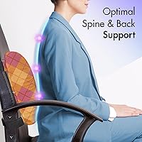 Vista 13 de Lunarable Teal Travel Pillow Neck Rest, Aquatic Fauna Theme Hand Drawn Style Various Starfish in Blue Shades, Memory Foam Traveling Accessory for