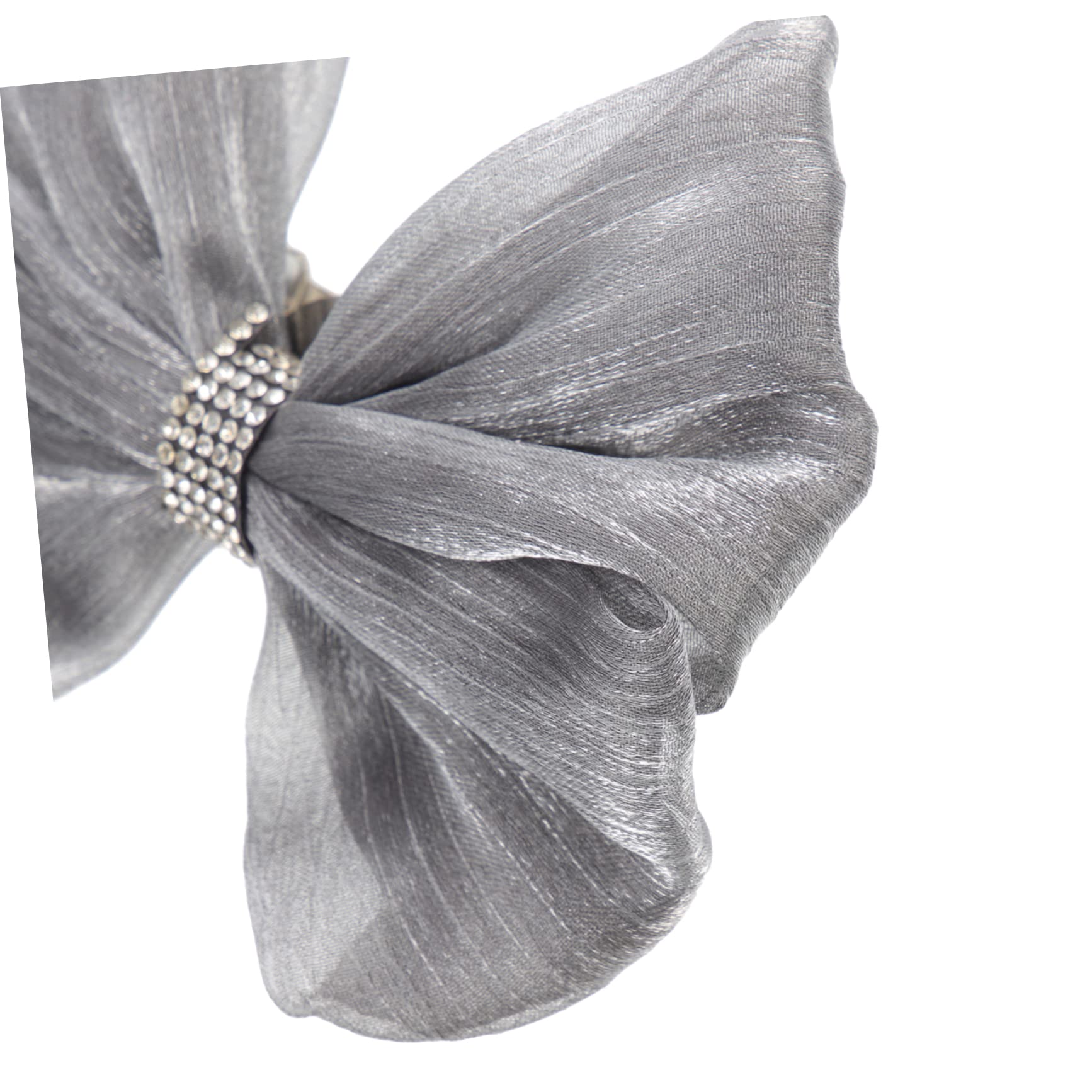 ABOOFAN 4pièces Attache Rideaux Tulle avec Nœud Décoratif Accessoire Élégant pour Fenêtres De Salon Chambre Ou Bureau Facile à Installer pour Voilages Et Drapes Légers