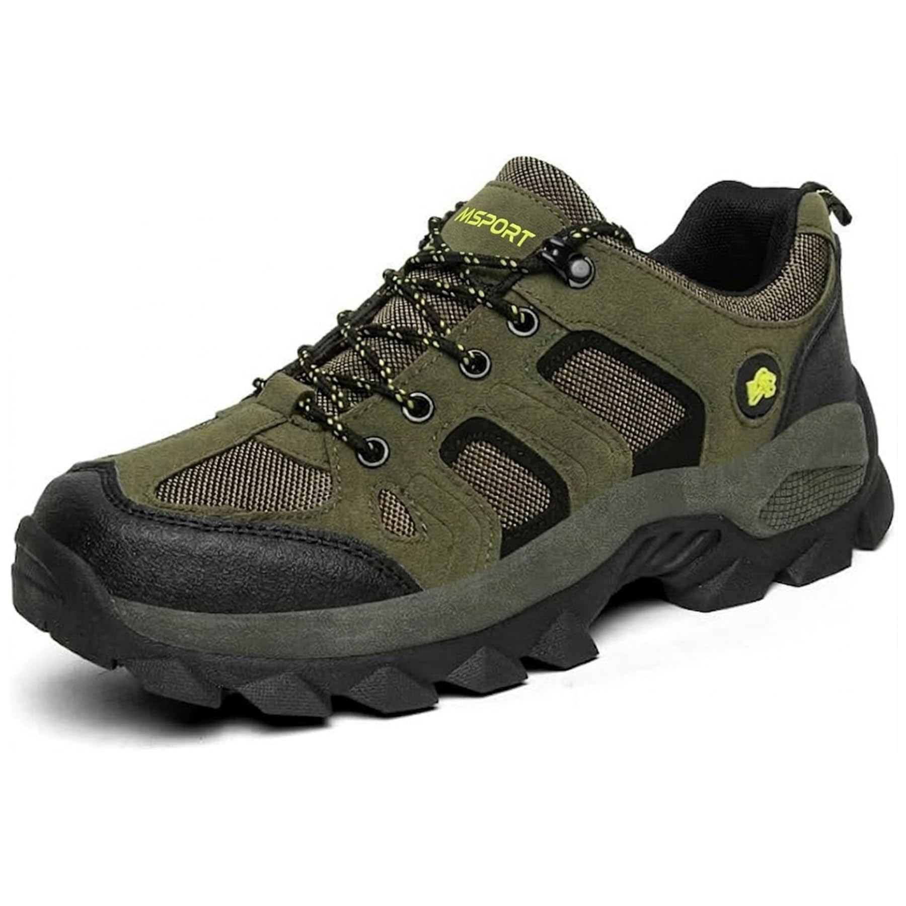 Msport Chaussures de Trekking Respirantes et Antidérapantes – Confort et Stabilité pour la Montagne et Les Activités de Plein Air