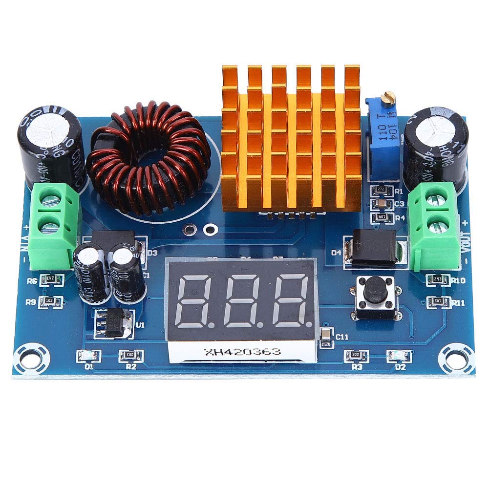 IDUINO DC-DC Boost Converter, XH-M411 DC to DC 3-35V to 5-45V Output Voltage, Adjustable Step Up Voltage Regulator Module, Circuit Board for Solar Panels-image-8