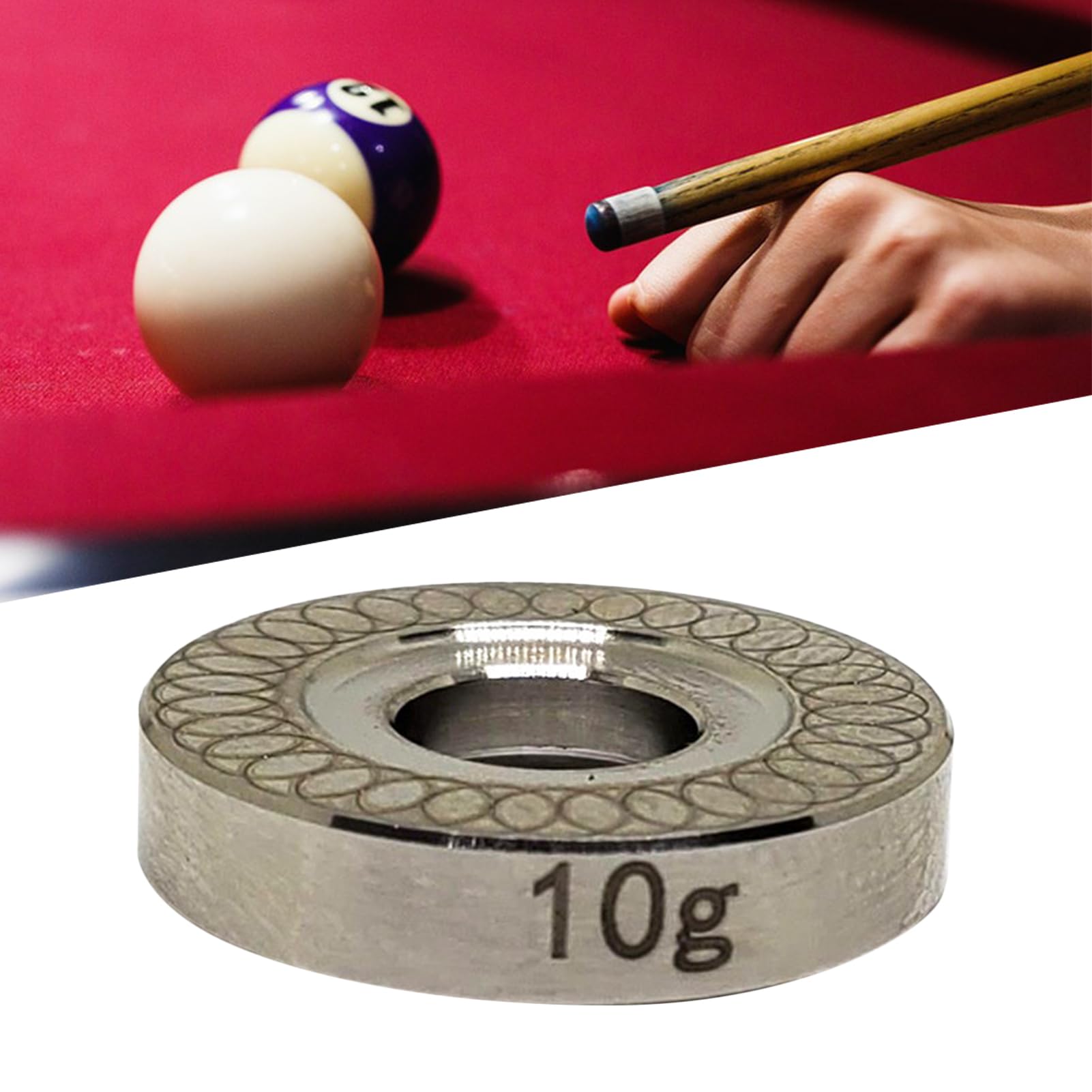 Anneaux De Poids Inox Pour Queue De Billard – 8g, 10g, 13g – équilibrage Et Stabilité Pour Snooker Ou Billard