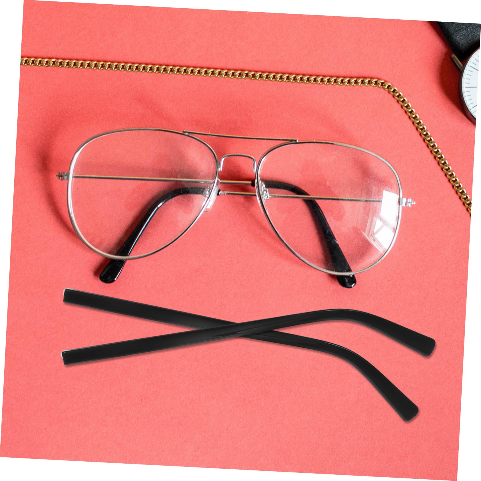 NOLITOY 1 Pair Metal Glasses Arm Legs Eyeglasses Replacement Temple Replacement Glasses Arm Legs Tr90 Eyeglass Temple Replacement Metal
