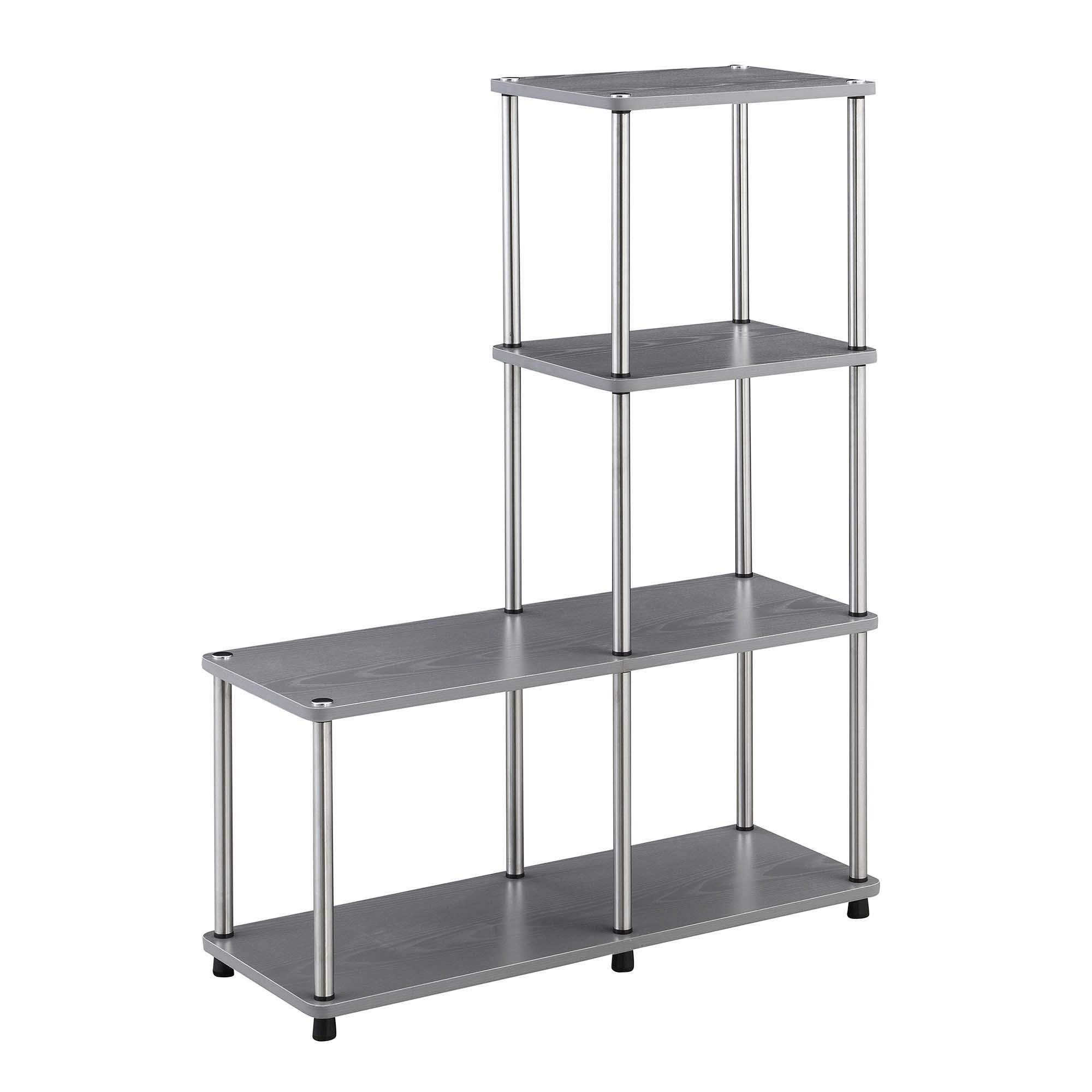 Convenience ConceptsDesigns2Go Multi Shelf L Bookshelf