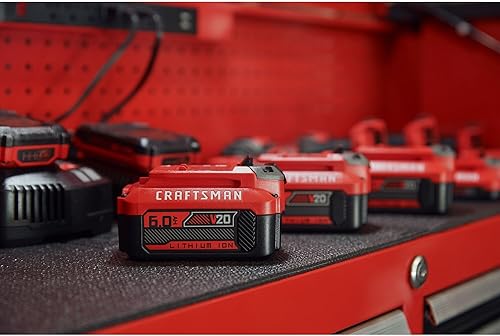 Miniatura 11 de CRAFTSMAN Batería de herramienta eléctrica de iones de litio V20 6Ah (CMCB206)