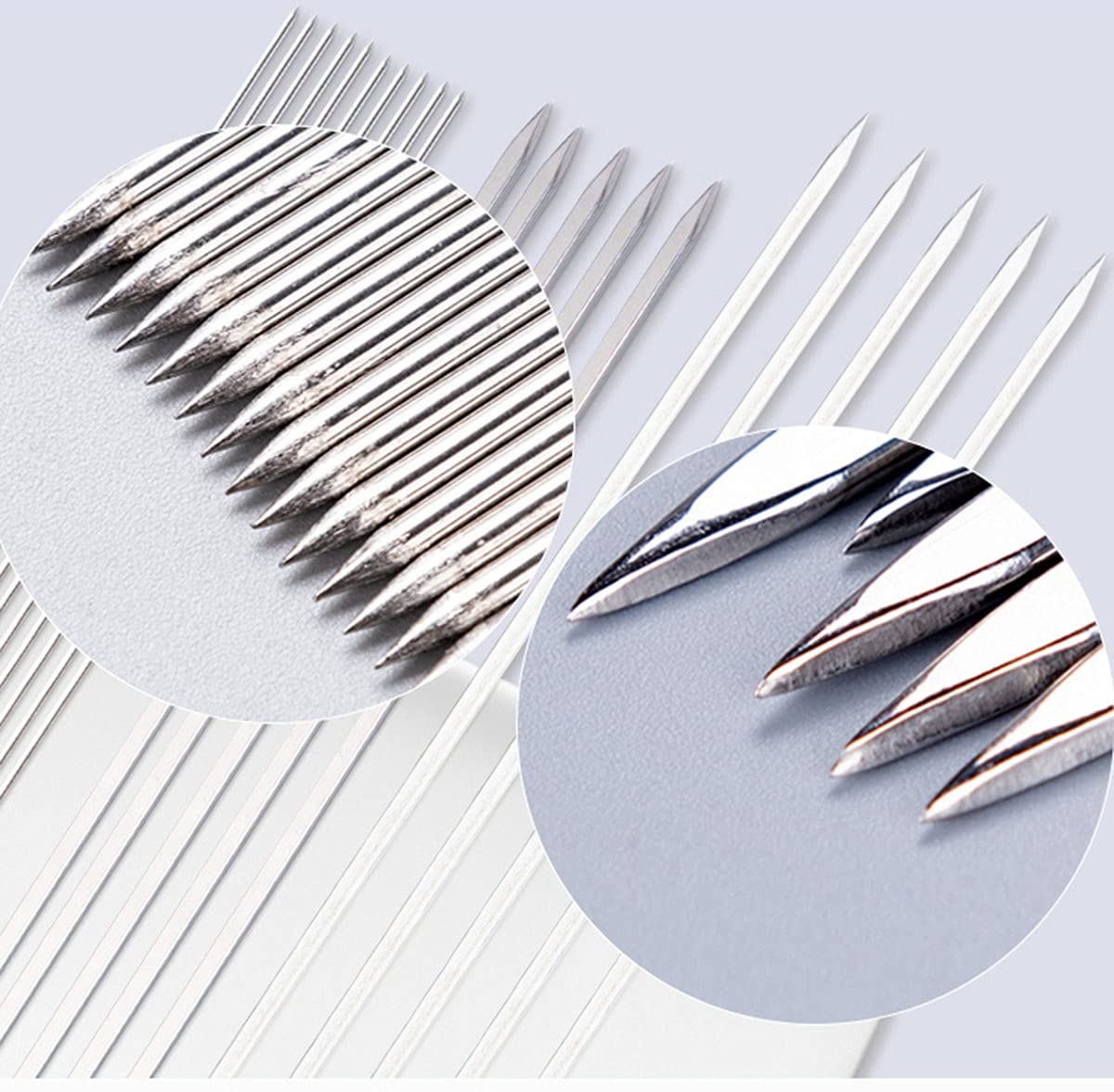 Brochetas de kebab, juego de brochetas de carne de kebab para barbacoa de acero inoxidable 304, palitos de brocheta de metal reutilizables planos para barbacoa, cóctel, artículos esenciales para fie