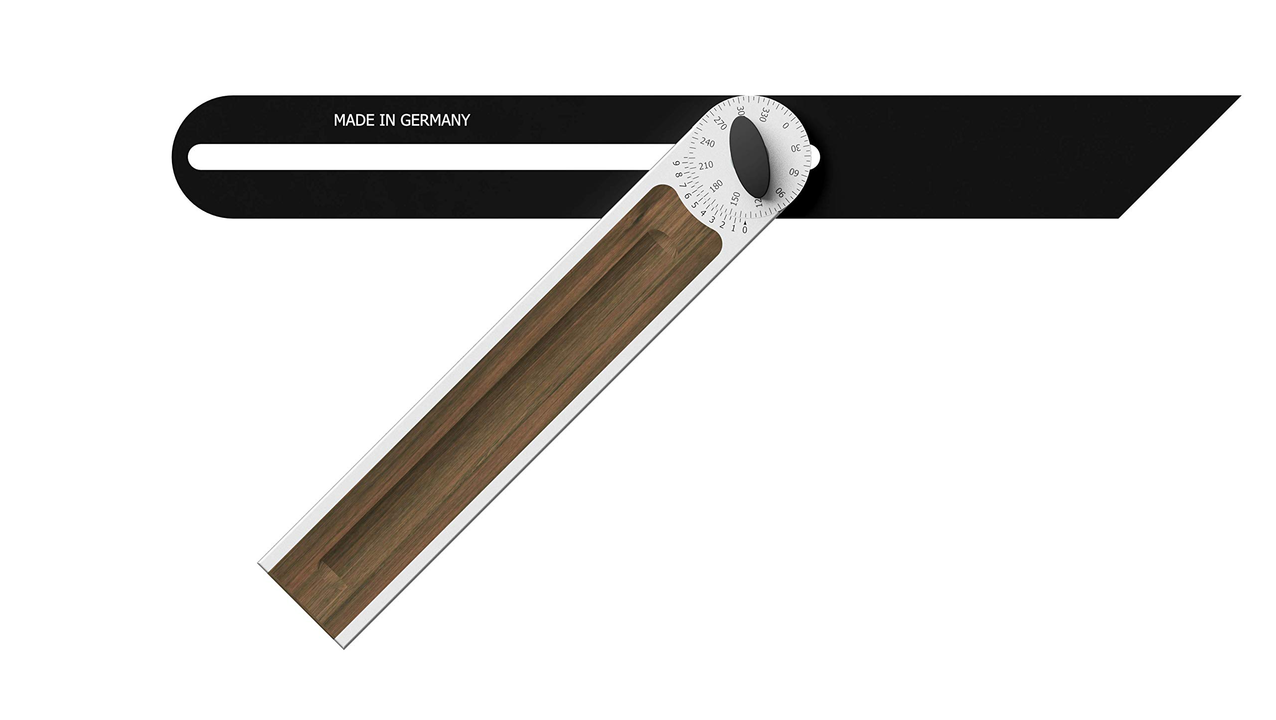 Alu-Line Präzisions-Schmiege mit Winkelskala (Messbereich von 0° bis 360°) – 505-330