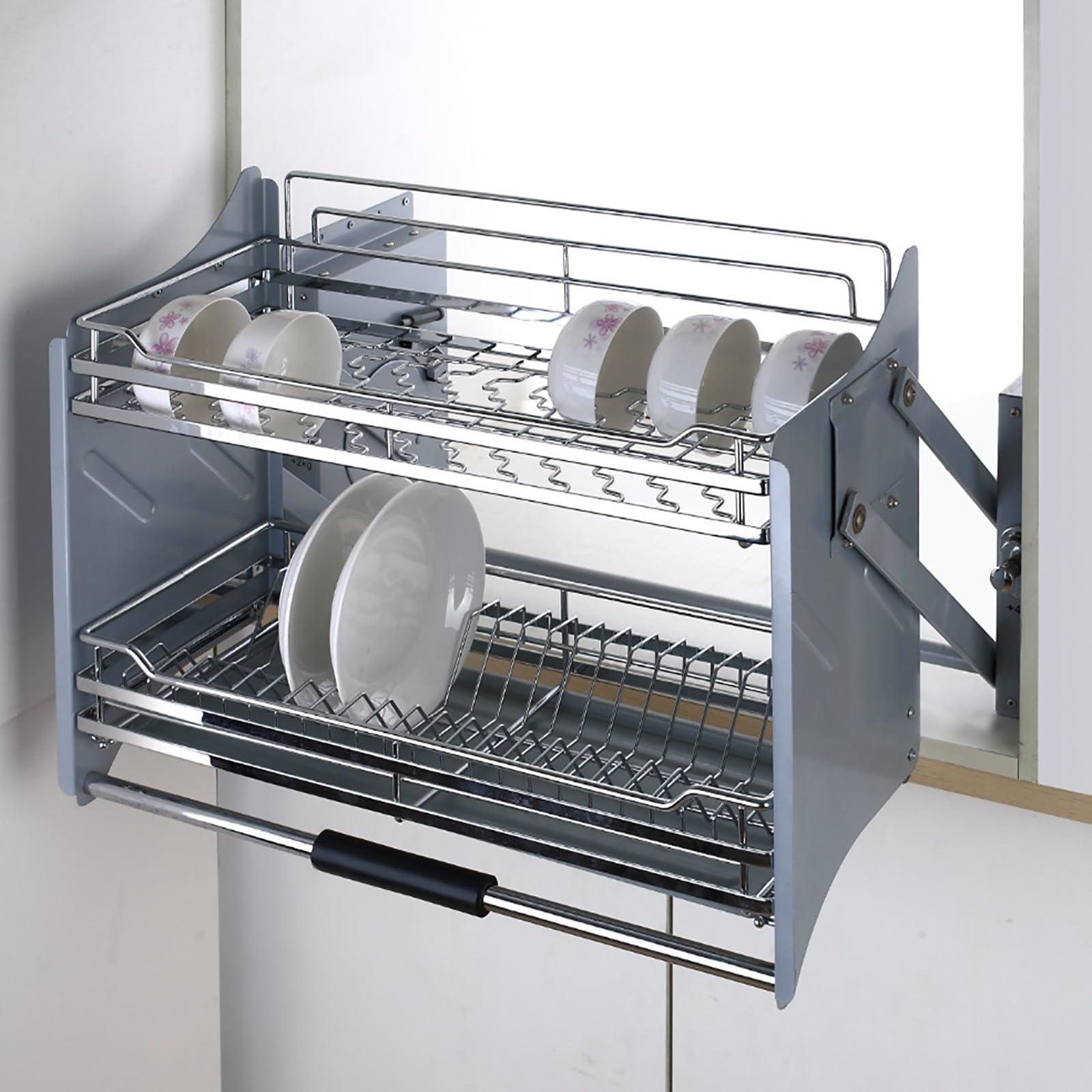 Étagère de rangement à suspendre en acier inoxydable durable