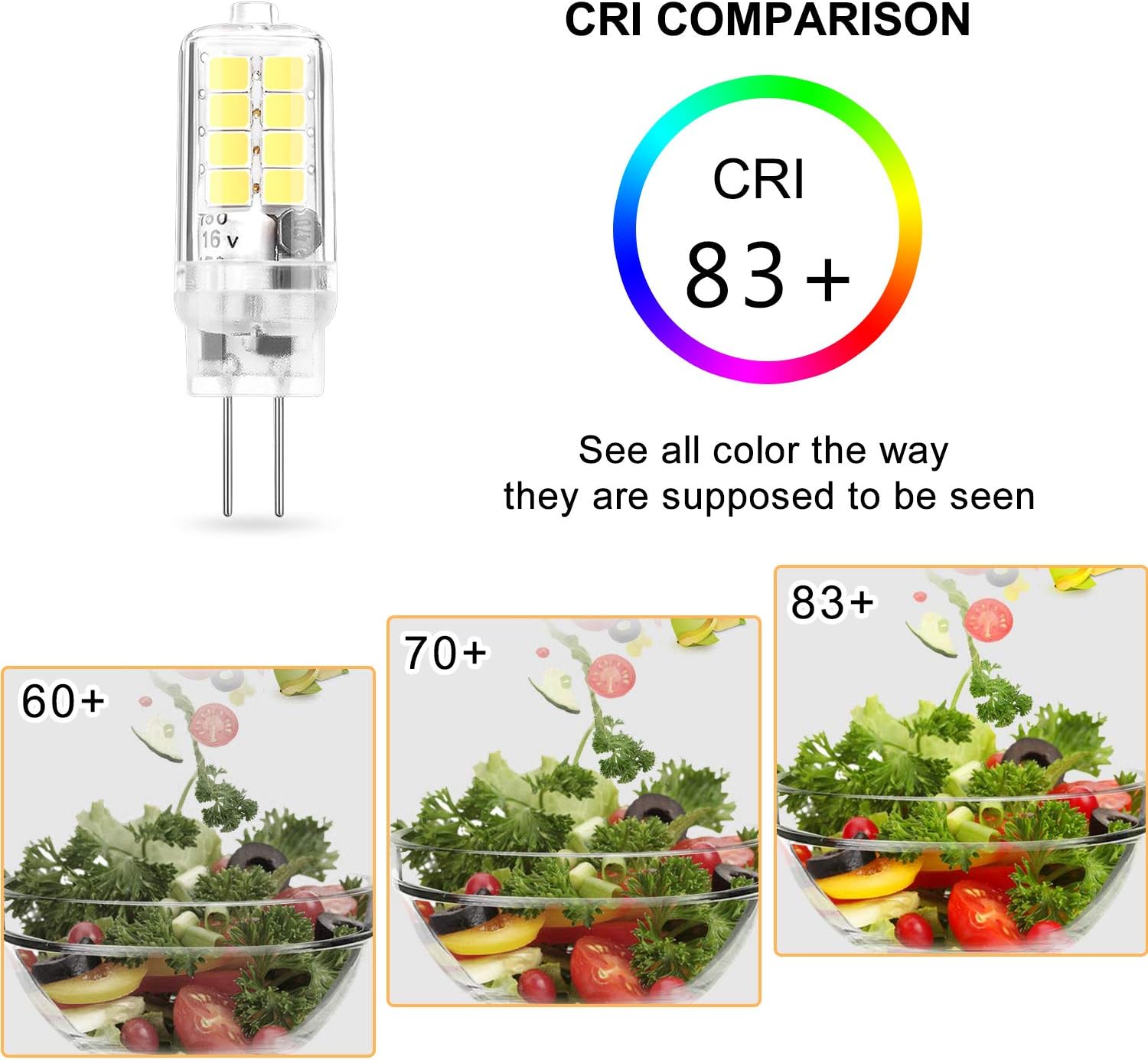 70% оƒƒ Dіѕсоunt Yuiip 3W G4 LED Bulb AC/DC 12V Bi-Pin LED Light Bulbs, 10W 20W Halogen Bulb Equivalent, 360° Beam Angle, Daylight White 6000K, Non-dimmable, No Flicker,10 Pack Hоt Dеаlѕ Yuiip 3W G4 LED Bulb AC/DC 12V Bi-Pin LED Light Bulbs, 10W 20W Halogen Bulb Equivalent, 360° Beam Angle, Daylight White 6000K, Non-dimmable, No Flicker,10 Pack