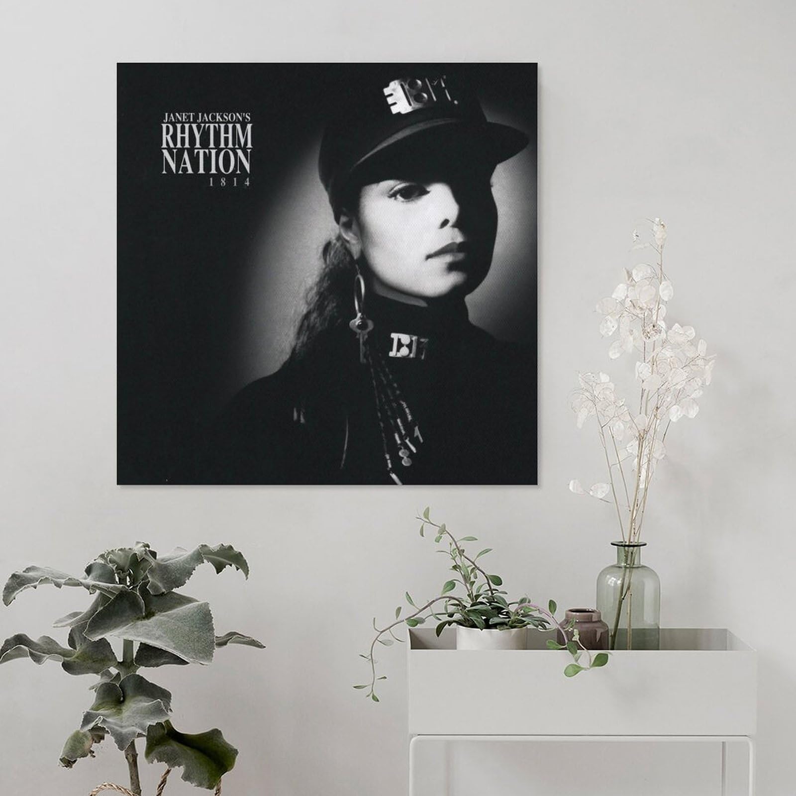 Amazon.com: Janet Jackson Rhythm Nation 1814 1 Canvas Poster