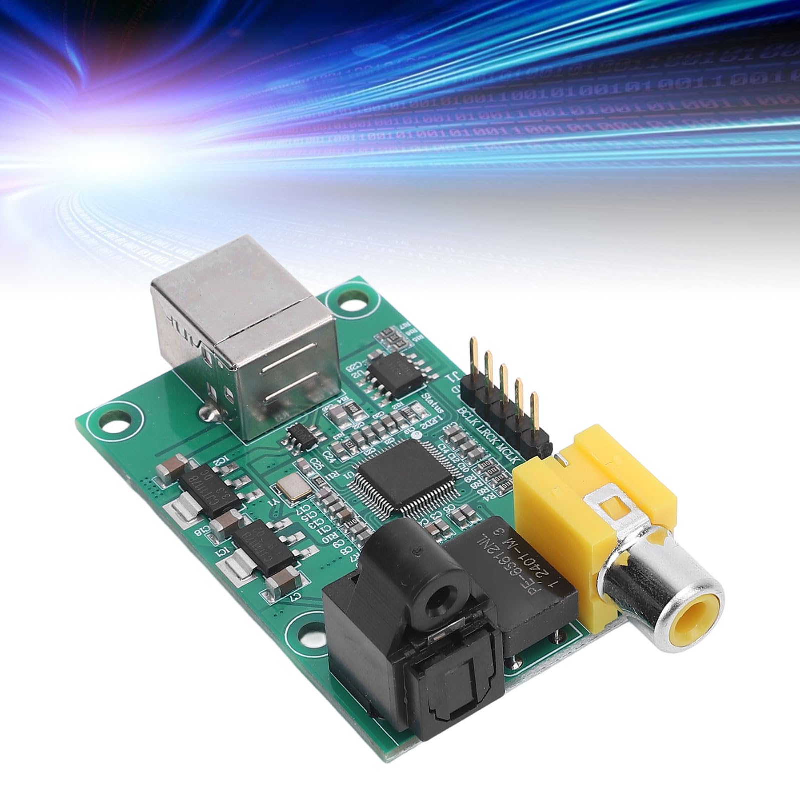 GOWENIC Scheda USB Audiophile 24Bit 192K I2S Stream Module