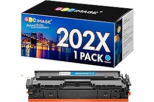 GPC Image 202A Cyan Toner Cartridge Compatible with HP 202X CF500X