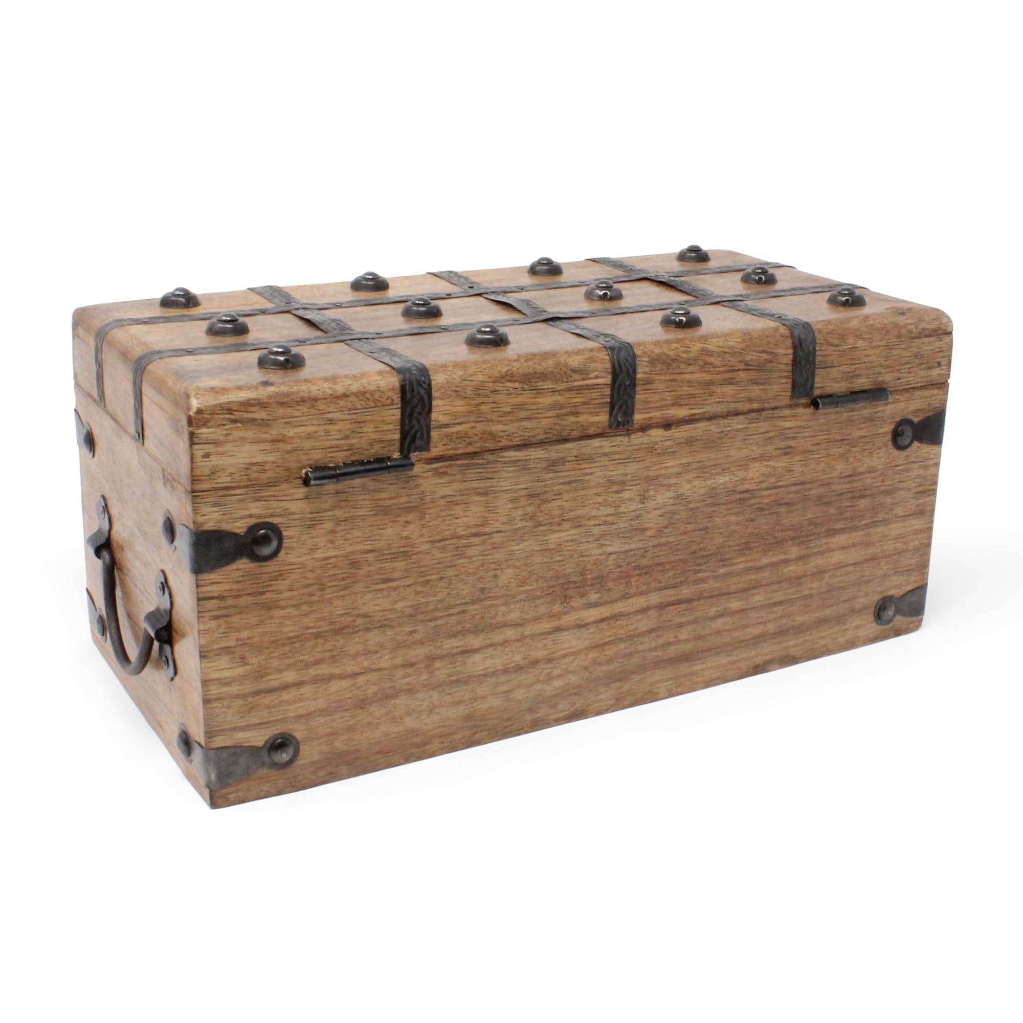 Amazon.com: Nautical Cove Treasure Chest Wooden Box with