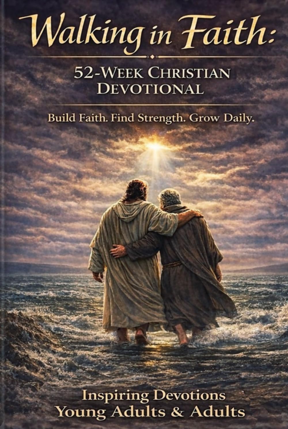 Walking In Faith: A 52 Week Christian Devotional: Story-Driven Parables, Prayers, Reflective Questions, & Growth Challenges (Grow in Faith)