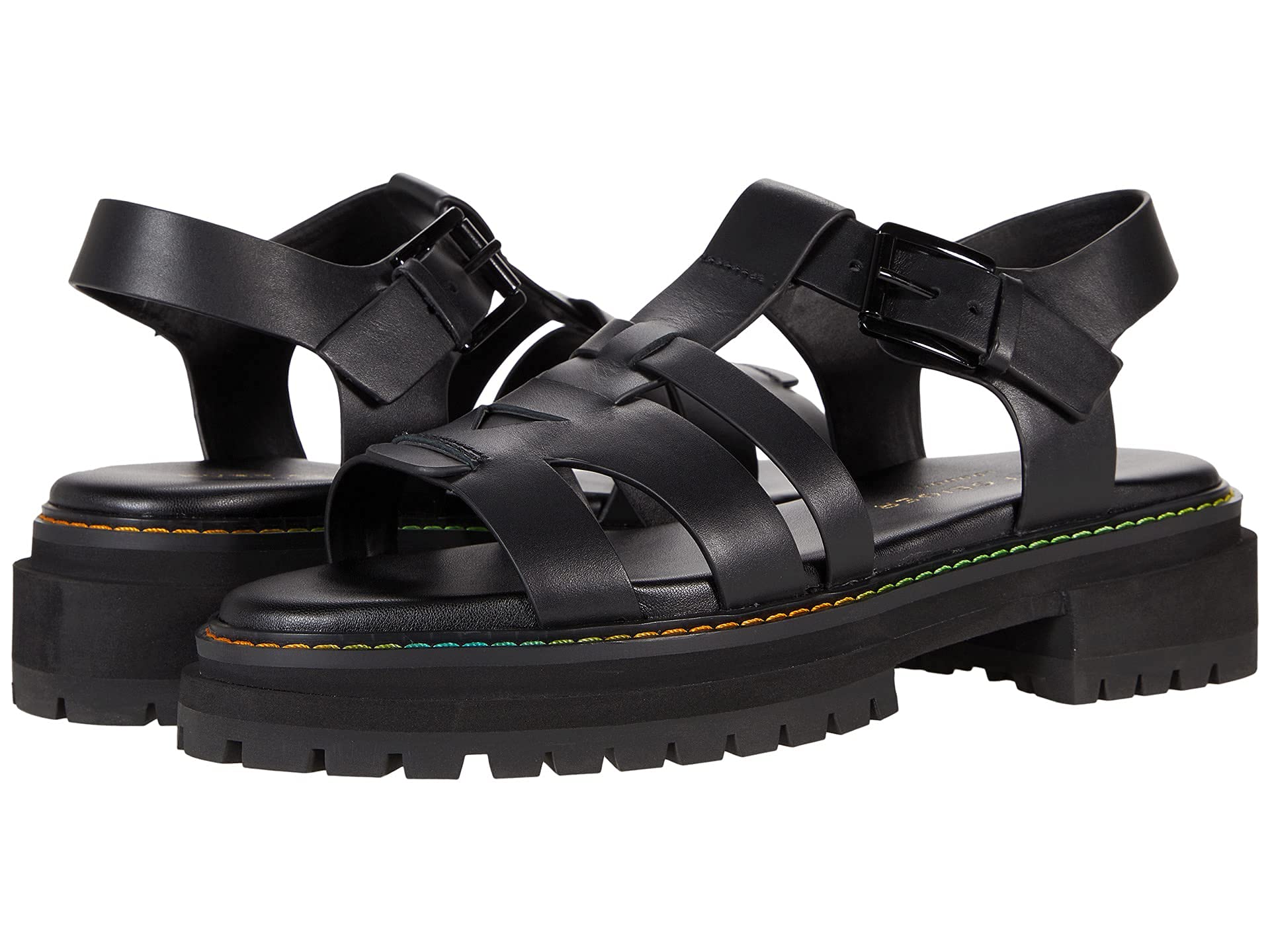 womens Birdie Sandal, Black, 8 UK