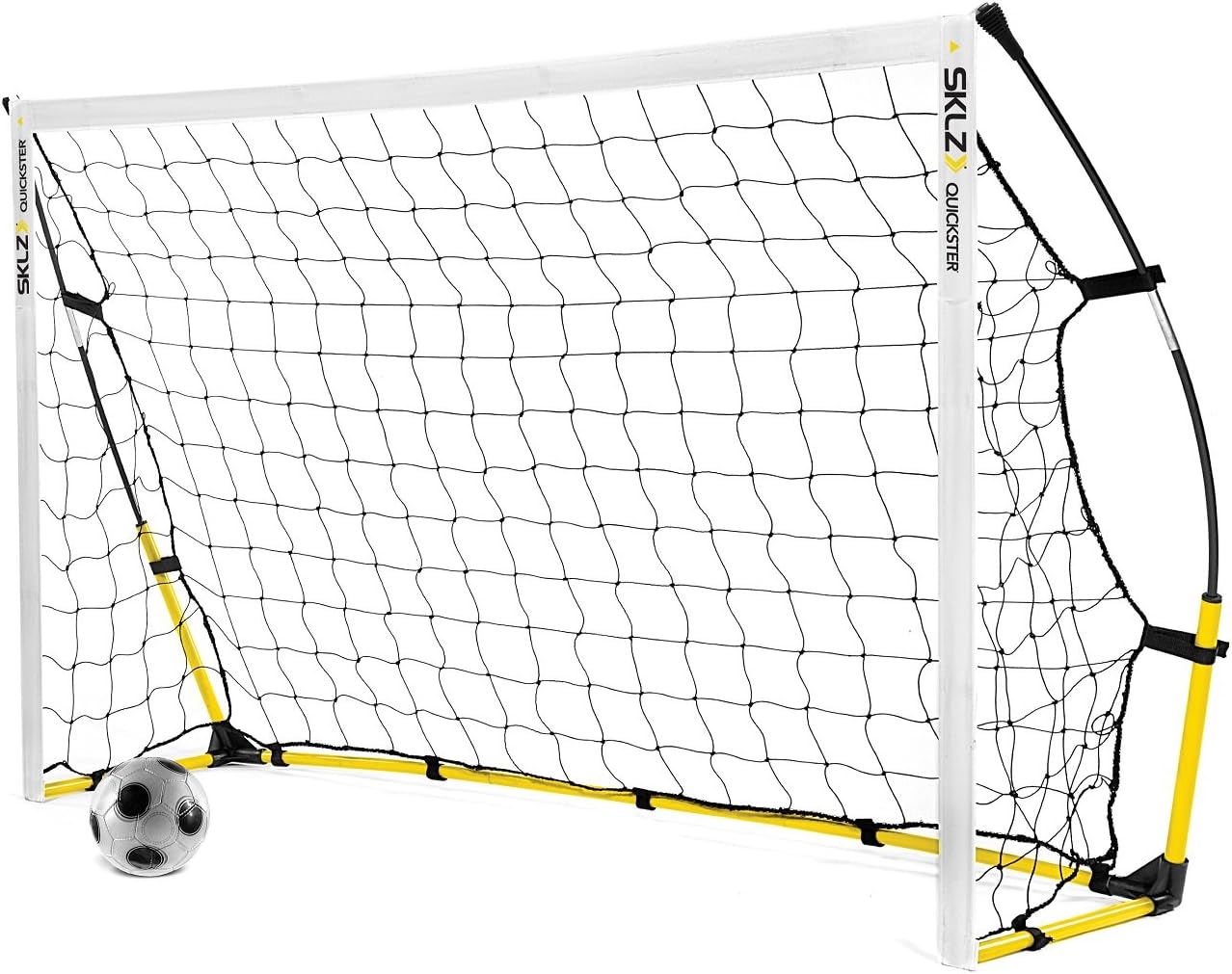 Soccer Quickster Goal. Ultra-Portable Quick Setup Goal - 6 X 4Ft, Multi Color