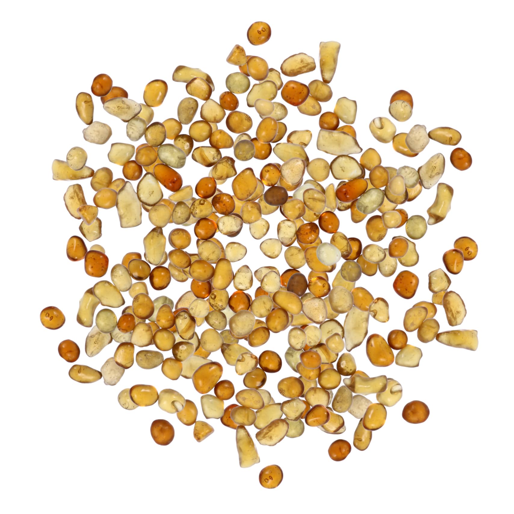 Hemoton Glass Crystal Stone Set 1 Pack of 500g Perfect for Fish Bowl Turtle Tank Vase Filler Landscaping Durable No Floating