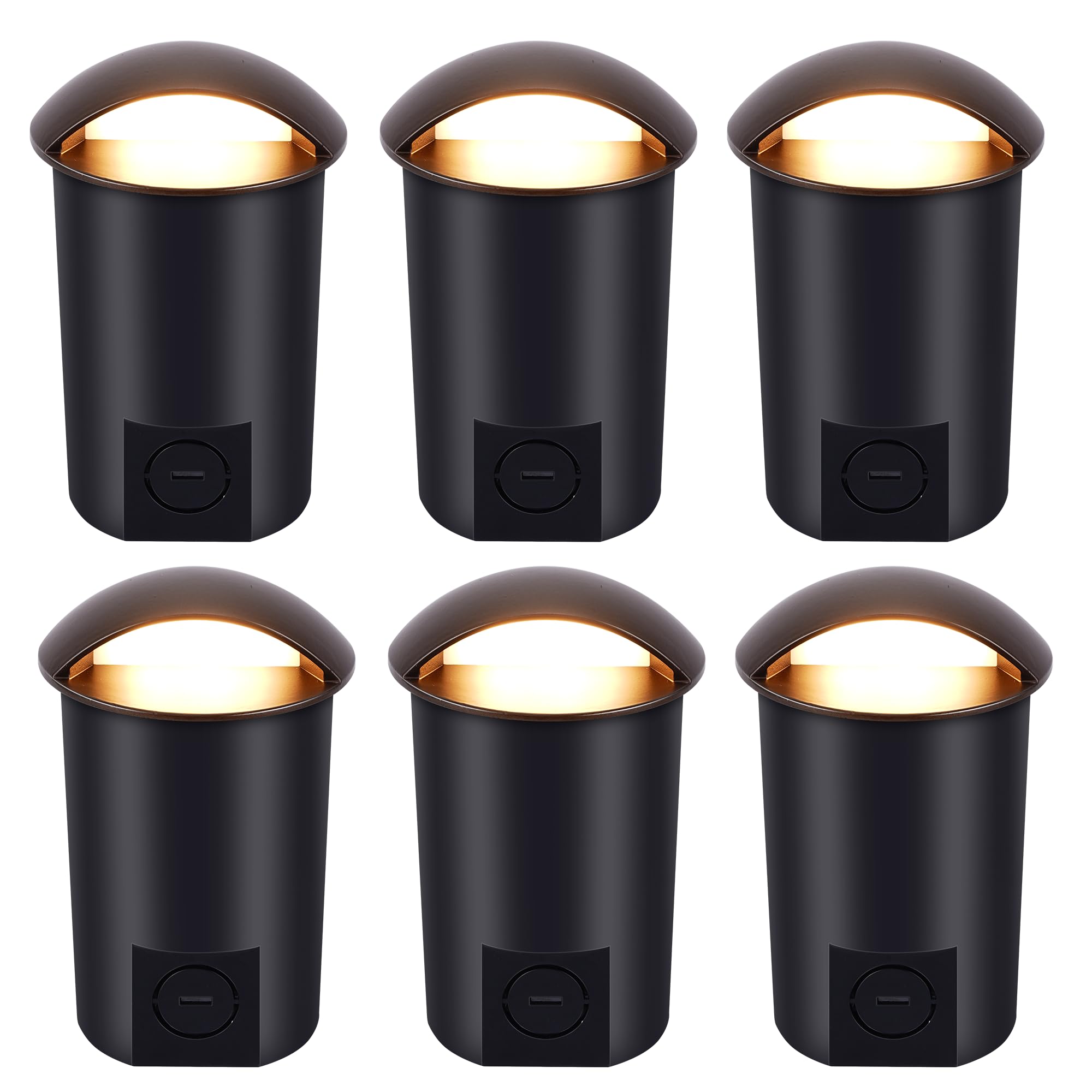 View 1 of [ONE LIGHT] CLOUDY BAY 5W LED Well Lights, 12V-24V Landscape Lighting, IP67 Bronze