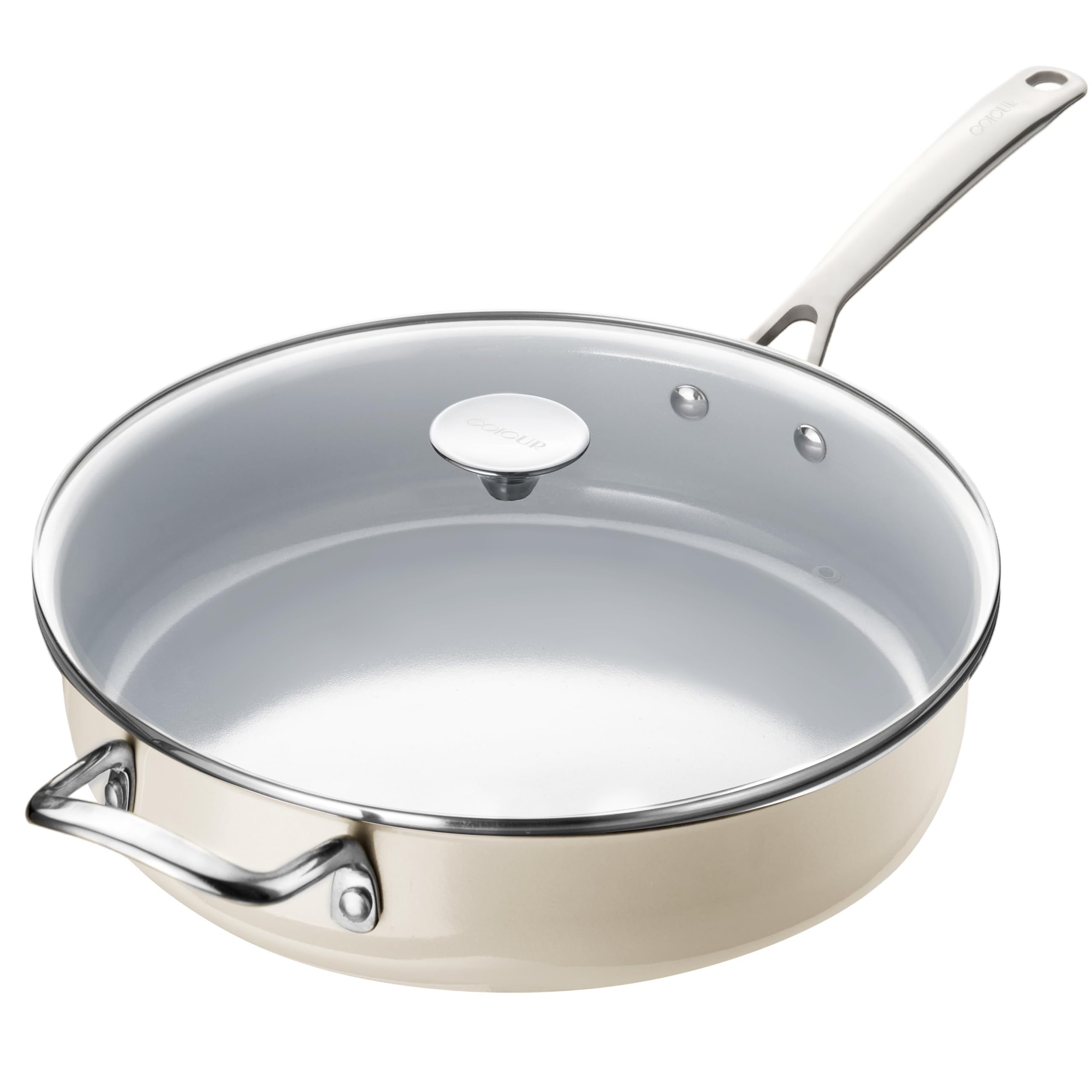 Ceramic Nonstick Sauté Pan - 5 QT Frying Pan -1