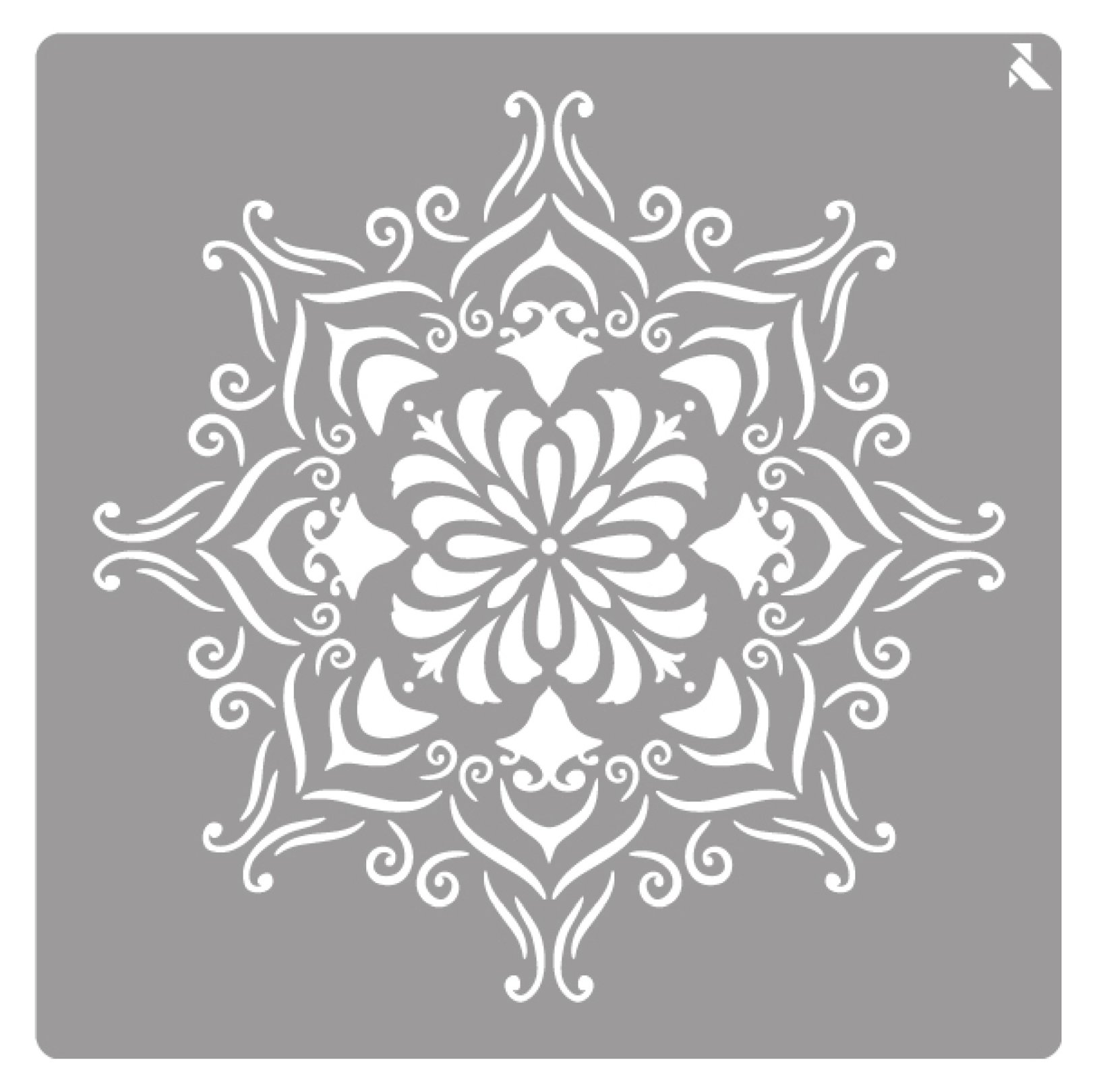 La Pajarita 090017 C Stencil ST-17 barocco