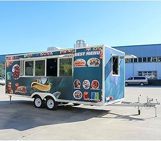 Custom Food Truck Trailers, Mobile Food Trucks for Sale, are Constructed of Stainless Steel and Meet Health Department Standards.