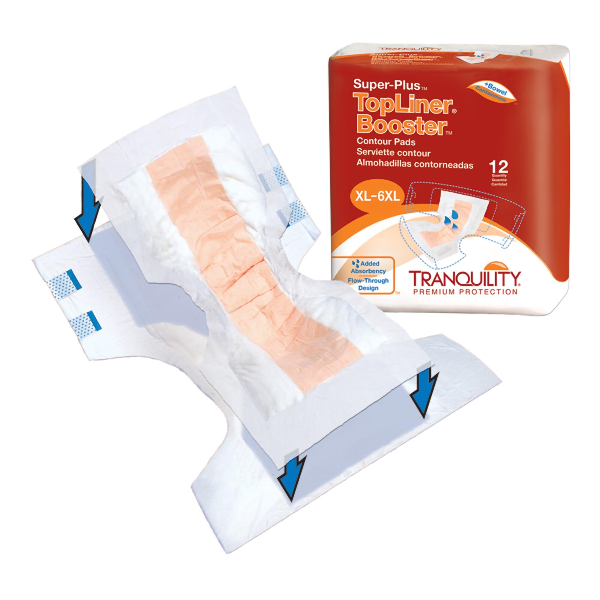 Snapklik.com : Tranquility TopLiner Disposable Absorbent Booster ...