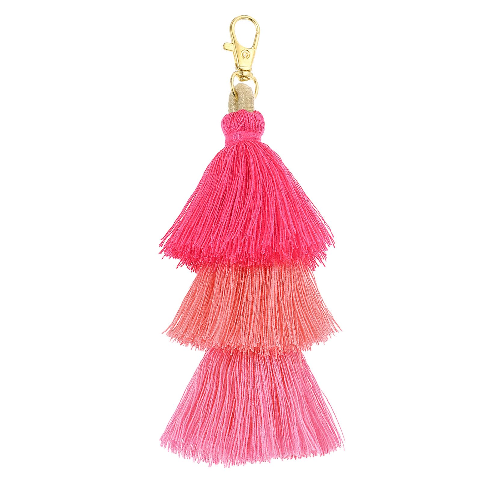 Porte clés trois pompons - Canada