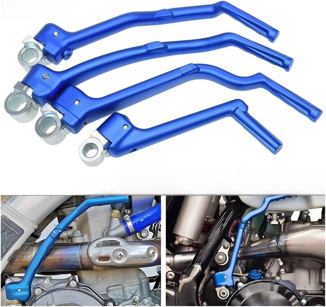 Starting Lever Motorcycle CNC Forged Kick Starter Lever Pedal For YZ125 YZ250 250F 250FX 450F 450FX 250X WR450F WR250F 1986-2023