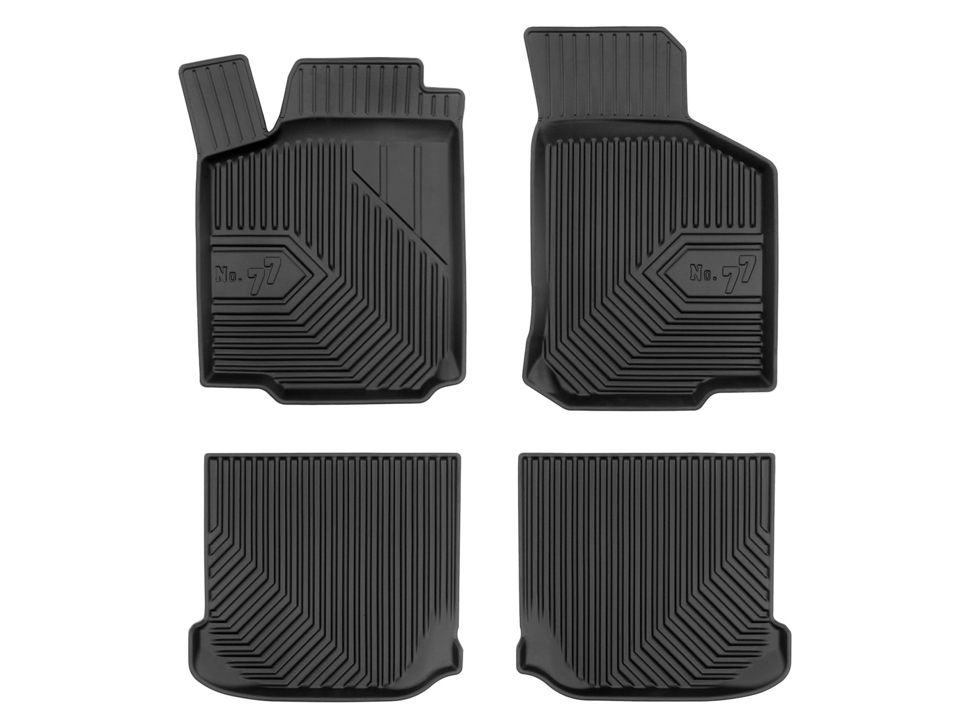 Dywaniki 3D TPE kompatybilne z SEAT Leon I (1999-2005), komplet, NO77