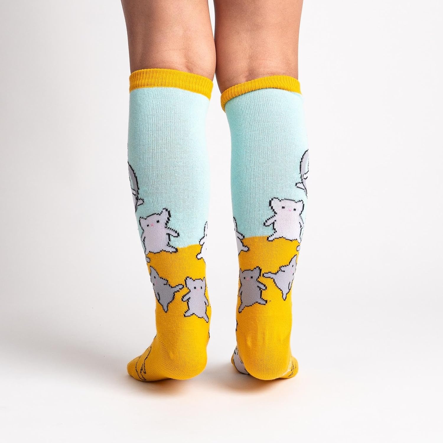 Sock It To Me, Little Girls Cat Claw Knee High Socks, One Size - Image 3